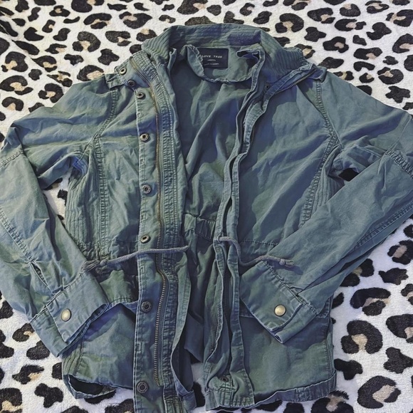 Love Tree dark khaki jacket - Picture 1 of 3